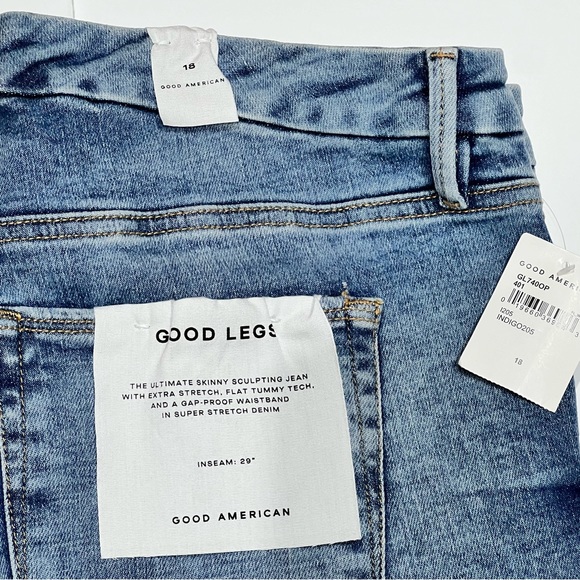 Good American Good Legs extra stretch Jeans, size 18 - Picture 6 of 11